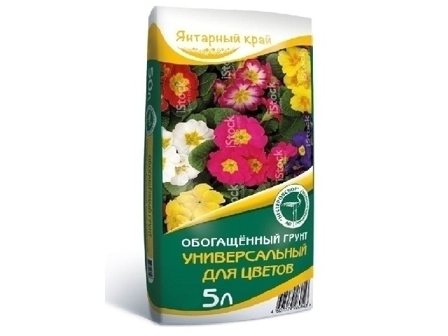 Почвогрунт Нестеровская Универсальный для цветов  5 л.